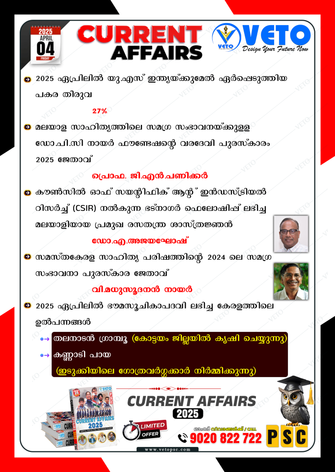 CURRENT AFFAIRS